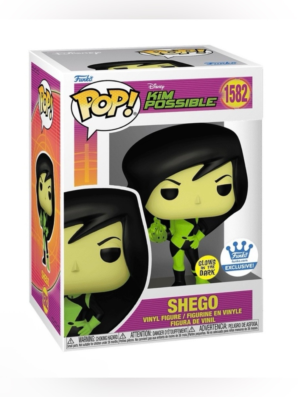 Funko Pop! Shego Glow in the Dark Vinyl Figure